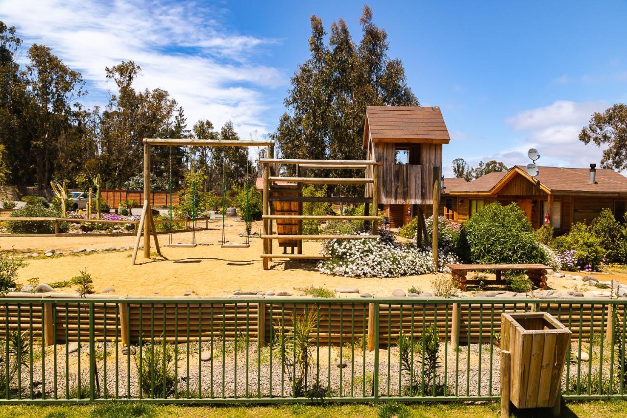 Cabana En Tunquen Con Parrilla, Fogon, Piscina Y Bosque מראה חיצוני תמונה