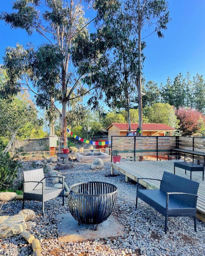 Cabana En Tunquen Con Parrilla, Fogon, Piscina Y Bosque מראה חיצוני תמונה