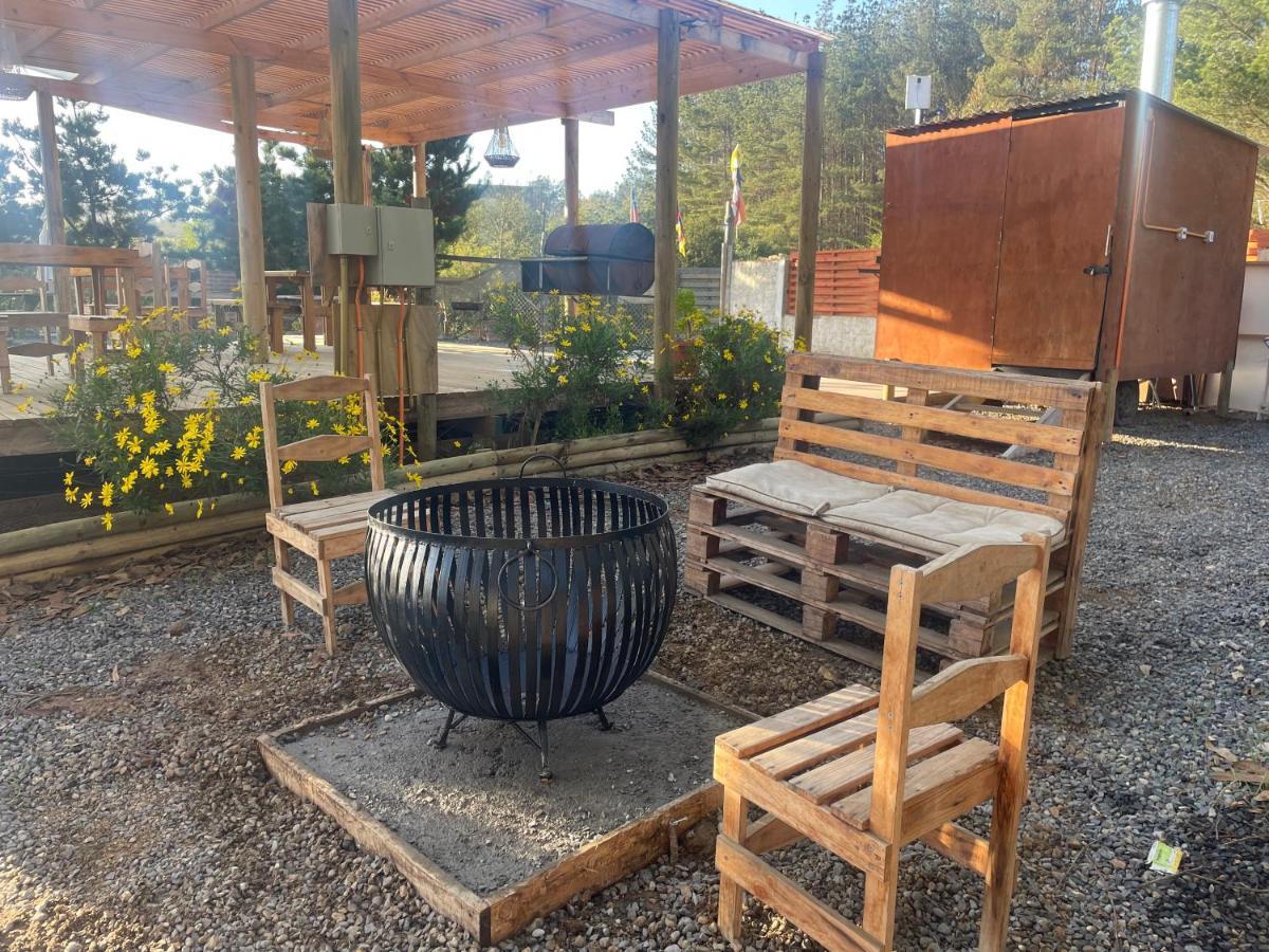 Cabana En Tunquen Con Parrilla, Fogon, Piscina Y Bosque מראה חיצוני תמונה
