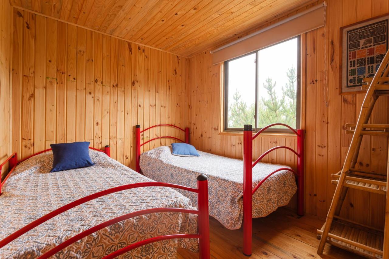 Cabana En Tunquen Con Parrilla, Fogon, Piscina Y Bosque מראה חיצוני תמונה