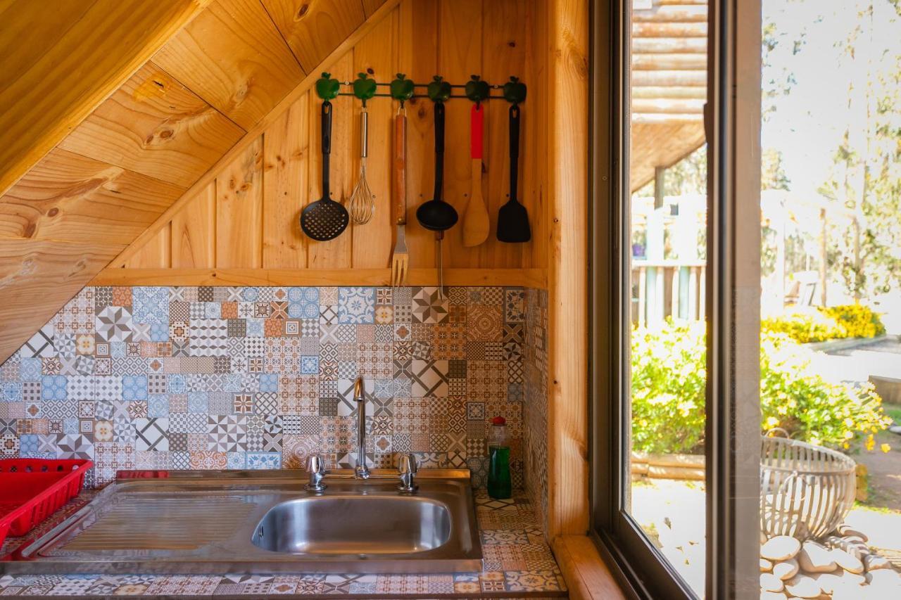 Cabana En Tunquen Con Parrilla, Fogon, Piscina Y Bosque מראה חיצוני תמונה