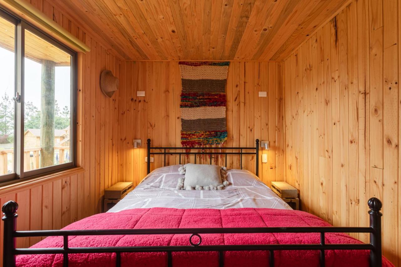 Cabana En Tunquen Con Parrilla, Fogon, Piscina Y Bosque מראה חיצוני תמונה