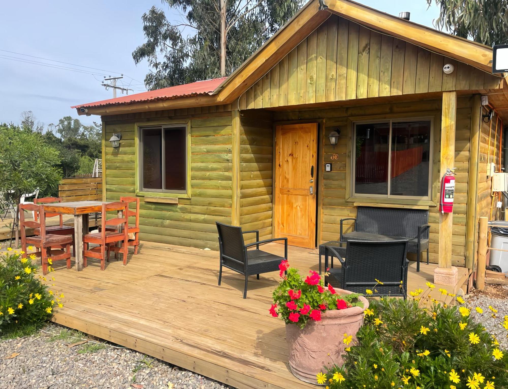 Cabana En Tunquen Con Parrilla, Fogon, Piscina Y Bosque מראה חיצוני תמונה